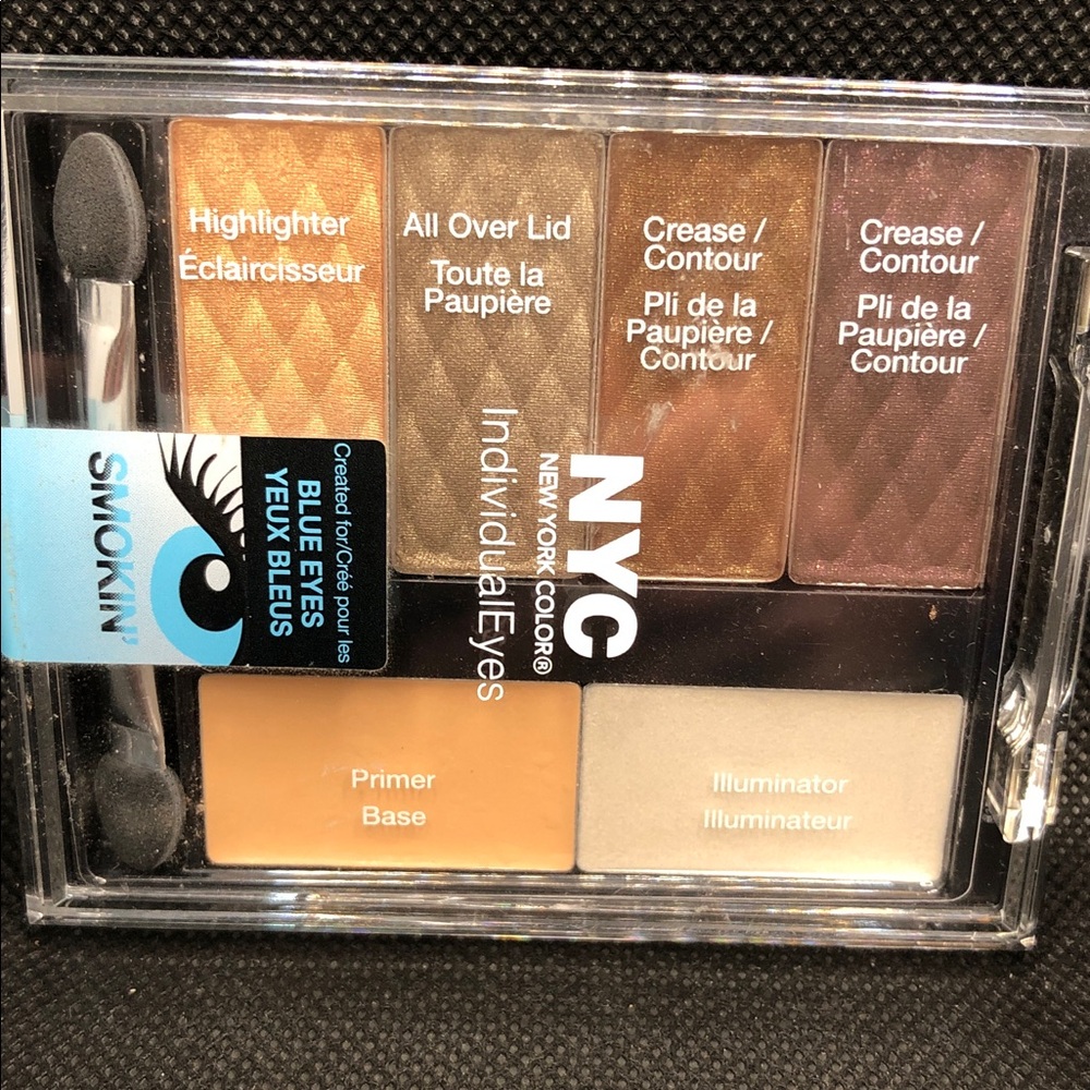 NYC color individual eyes smoking for blue eyes shadow NEW